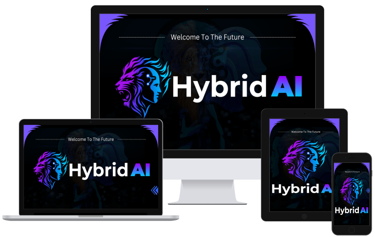 Hybrid AI dashboard creating a hyper-realistic lion-human hybrid video talking