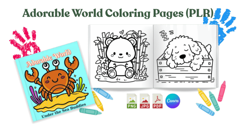 Adorable World Coloring Pages